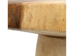 La Mesa Auxiliar Cónica De Madera - Natural - 50