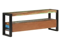 La Mirada Mueble de TV madera maciza reciclada 120x30x45 cm