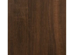 Librería 4 estantes madera ingeniería roble marrón 59x35x132cm