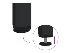 Librería 5 estantes madera ingeniería gris Sonoma 76x33x188,5cm