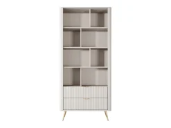 Librería: Bege, 88,2 x 38 x 193,8 cm