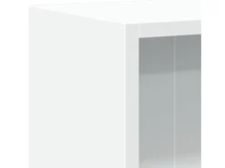 Librería Blanca 60x24x76 cm Madera de Ingeniería