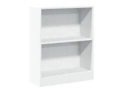 Librería Blanca 60x24x76 cm Madera de Ingeniería