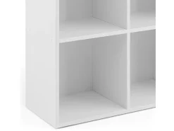 Librería blanco 72x30.6x90.2