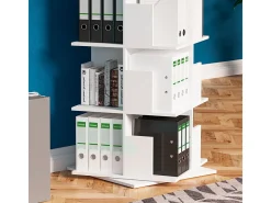 Librería blanco 59.7x59.7x111.4 alfa