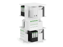 Librería blanco 59.7x59.7x111.4 alfa