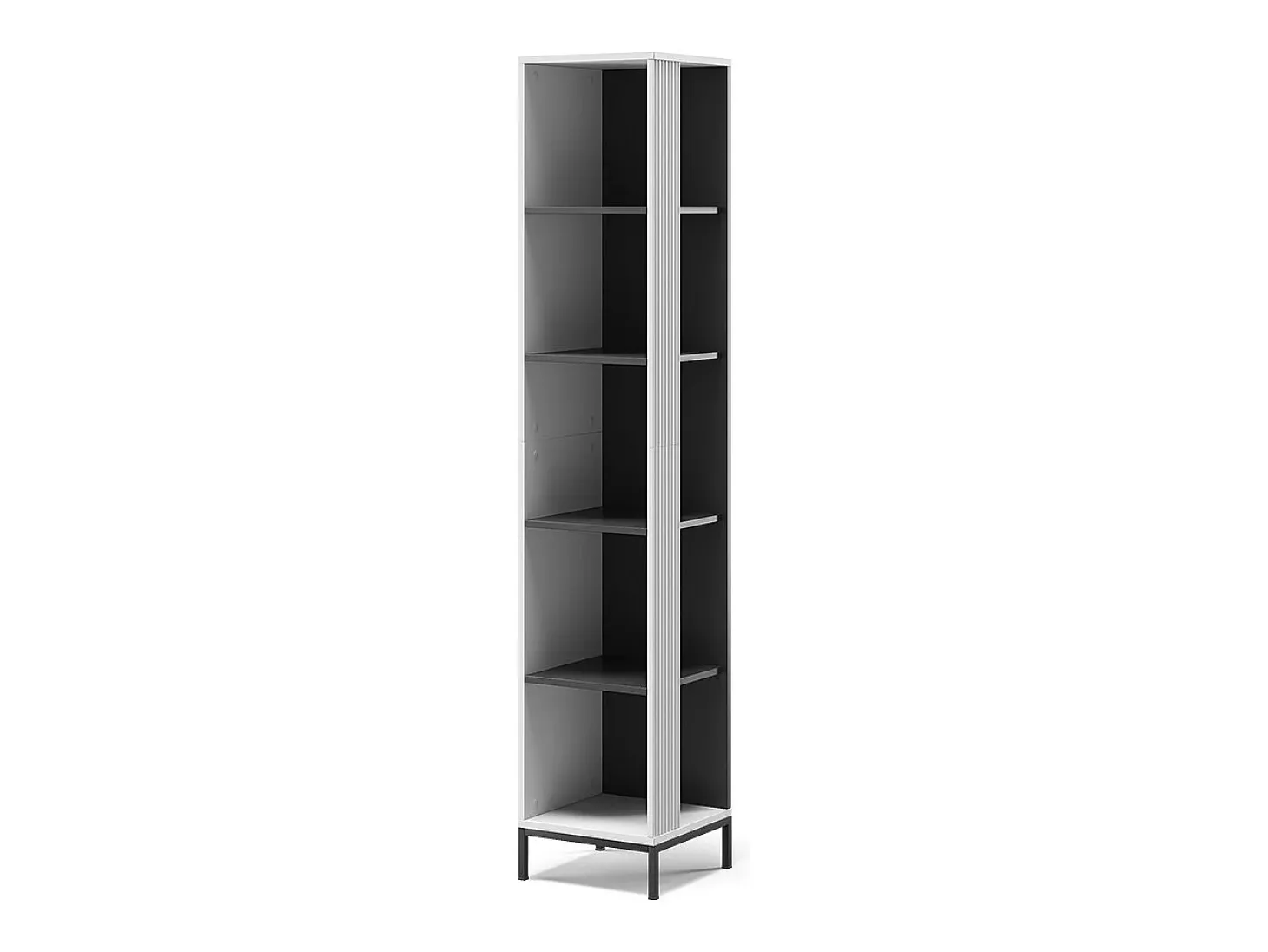 Librería blanco 36x36x188 eliza