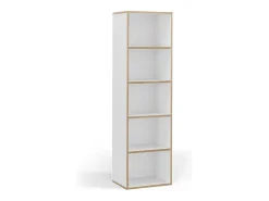 Librería blanco 40x30x140 tetrix