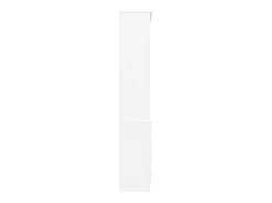Librería con cajones ALTA madera de pino blanco 77x35x186,5 cm