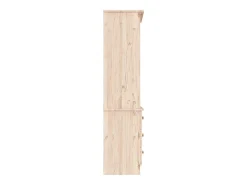 Librería con cajones ALTA madera maciza de pino 60x35x142 cm