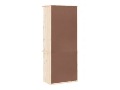 Librería con cajones ALTA madera maciza de pino 60x35x142 cm
