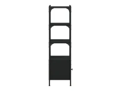 Librería de 3 estantes madera ingeniería negro 41x30x109,5 cm