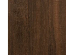 Librería de 4 estantes madera marrón roble 56x31,5x138,5 cm
