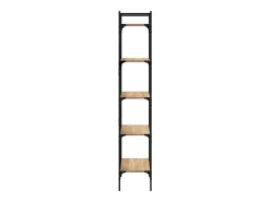 Librería de 5 estantes madera roble Sonoma 56x31,5x174 cm