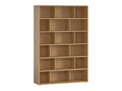 Librería de diseño acabado roble 140 cm EPURE