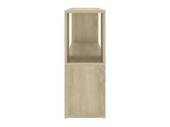 Librería de madera contrachapada roble Sonoma 100x24x63 cm ES50785