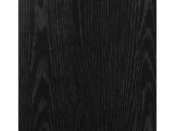 Librería de madera contrachapada roble negro 60x24x76,5 cm