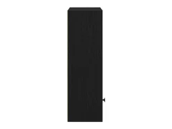 Librería de madera contrachapada roble negro 31x24x77 cm