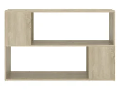 Librería de madera contrachapada roble Sonoma 100x24x63 cm