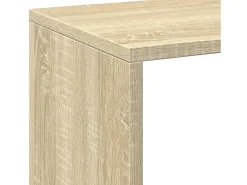 Librería divisor madera ingeniería roble Sonoma 69,5x29x137,5cm