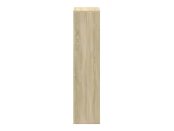 Librería divisora 3 niveles madera roble Sonoma 123x29x123 cm