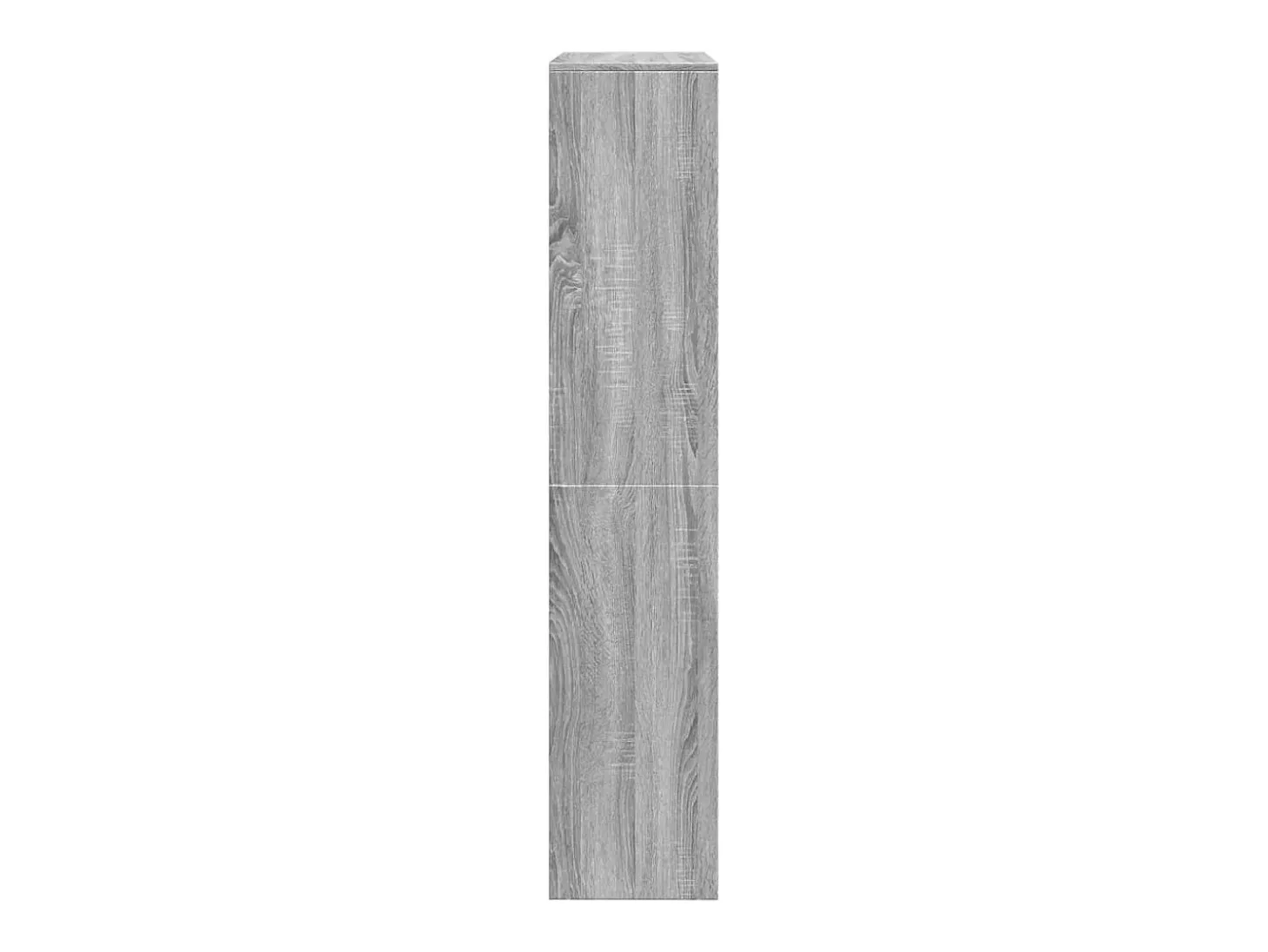 Librería divisora 4 niveles madera gris Sonoma 143,5x29x143,5cm