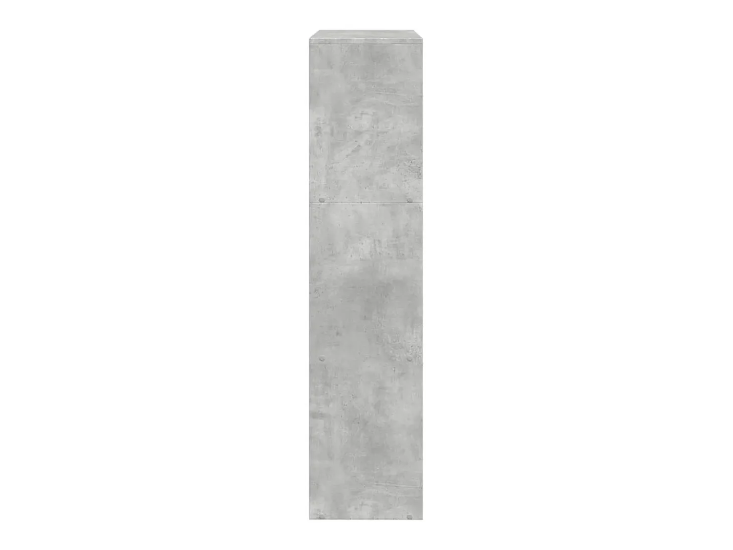 Librería divisora 3 niveles madera gris 137,5x29x103,5 cm