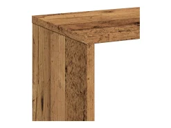 Librería divisora madera ingeniería envejecida 67x25x161,5 cm