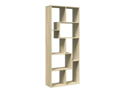 Librería divisora madera ingeniería roble Sonoma 67x25x161,5 cm