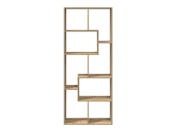 Librería divisora madera ingeniería roble artisan 67x25x161,5cm