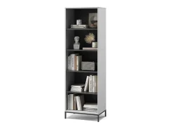 Librería gris 60x40x180 eliza
