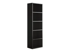 Librería negro 40x24x132 bob