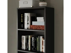 Librería negro 40x24x132 bob