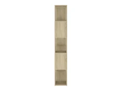 Librería separador contrachapada roble Sonoma 100x24x155 cm