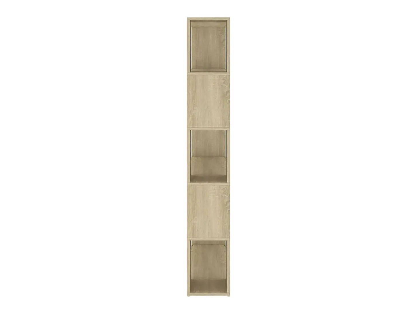 Librería separador contrachapada roble Sonoma 100x24x155 cm