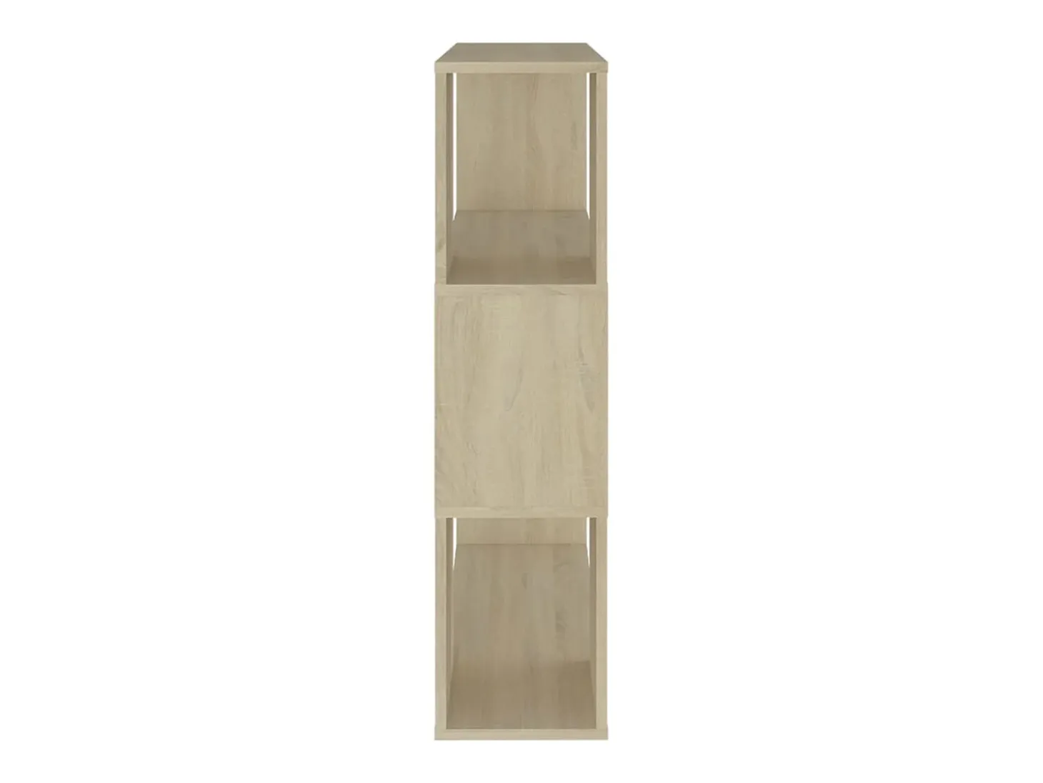 Librería separador madera contrachapada roble Sonoma 80x24x94cm