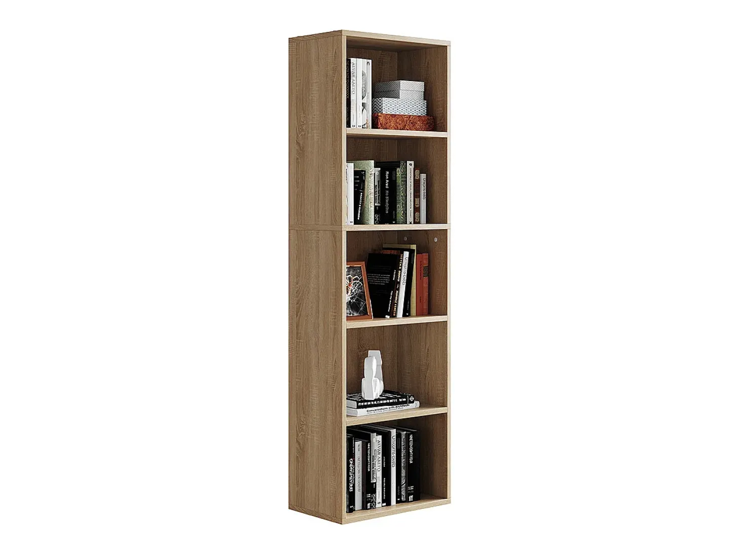 Librería sonoma 40x24x132 bob