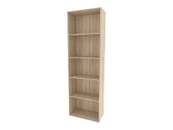 Librería sonoma 60x30.4x190 bob