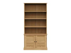 Librería VIGO madera maciza de pino 85x35x170 cm