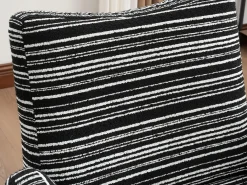 Línea 1.0 - Sillón Relax Bouclé con Reposabrazos con Bolsillos - Confort Ergonómico - Color Caqui - Para Decorar Cualquier Habitación
