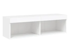 Mano Mueble para TV con luces LED blanco 100x30x30 cm
