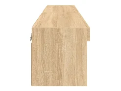 Mano Muebles para TV con luces LED 2 uds roble Sonoma 60x30x30 cm