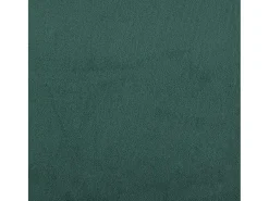 Mecedora con reposapiés de terciopelo verde oscuro
