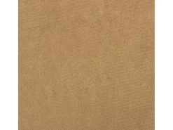 Mecedora con respaldo alto de terciopelo marrón y madera maciza