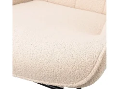 Mecedora ergonómica para adultos, para exterior e interior, color gris