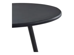 Mesa alta de cocina MDF negro 60x107,5 cm ES625250
