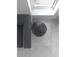 Mesa auxiliar - A62cm x L46cm x P55cm gris grafito -Trébol