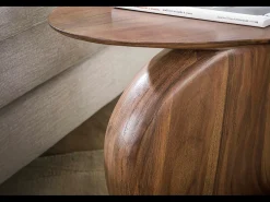 Mesa auxiliar - marrón Madera - 45 x 36 cm - MINOTA