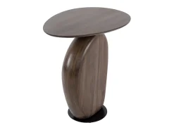 Mesa auxiliar - marrón Madera - 45 x 36 cm - MINOTA