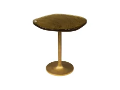 Mesa auxiliar - oro Cristal - 53 x 42 cm - DARI